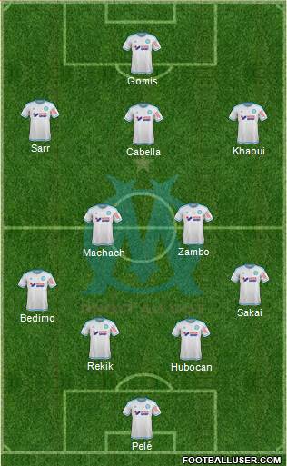 Olympique de Marseille Formation 2016