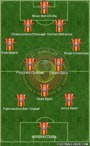 Espérance Sportive de Tunis Formation 2016