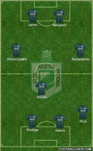 CDC Atlético Nacional Formation 2016