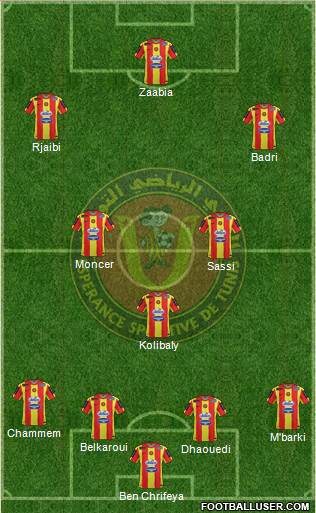 Espérance Sportive de Tunis Formation 2016