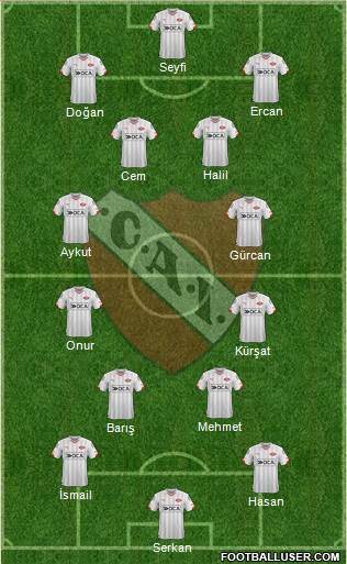 Independiente Formation 2016