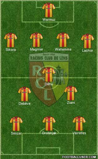 Racing Club de Lens Formation 2016