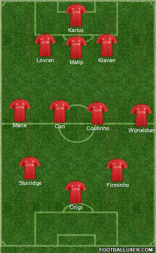 Liverpool Formation 2016