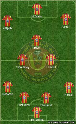Espérance Sportive de Tunis Formation 2016