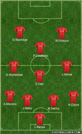 Liverpool Formation 2016