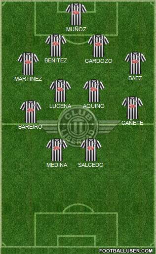 C Libertad Formation 2016