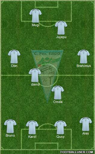 C.P. Ejido S.A.D. Formation 2016
