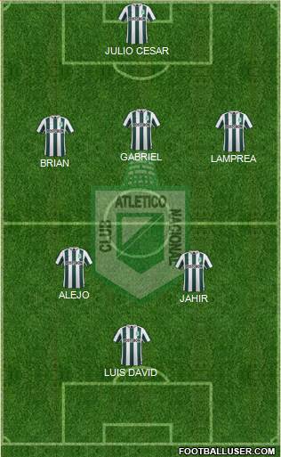 CDC Atlético Nacional Formation 2016
