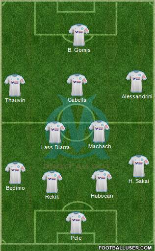 Olympique de Marseille Formation 2016