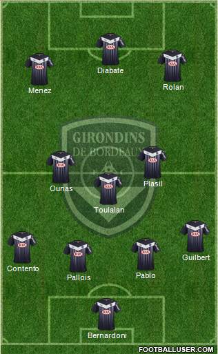 FC Girondins de Bordeaux Formation 2016