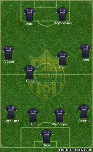 FC Nantes Formation 2016