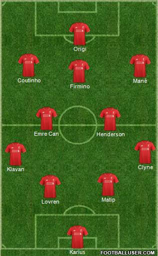 Liverpool Formation 2016
