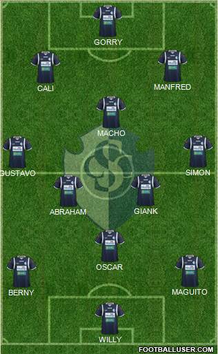CS Cartaginés Formation 2016