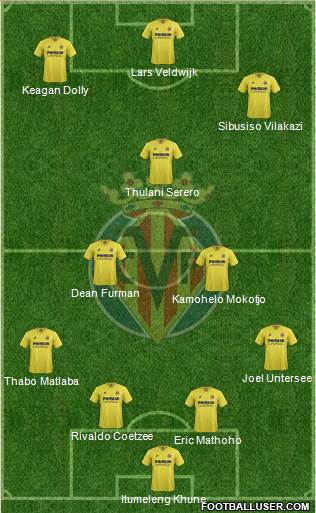 Villarreal C.F., S.A.D. Formation 2016