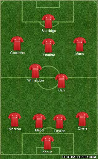 Liverpool Formation 2016