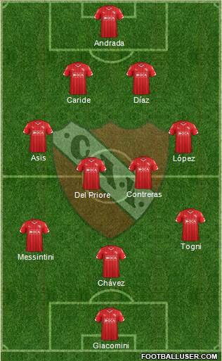 Independiente Formation 2016