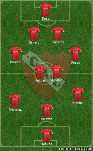 Independiente Formation 2016