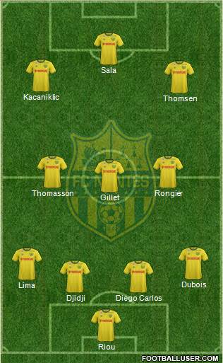 FC Nantes Formation 2016