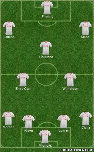 Liverpool Formation 2016