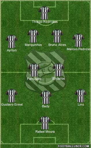 Figueirense FC Formation 2016