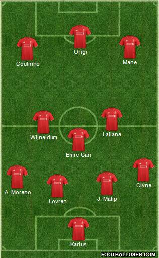 Liverpool Formation 2016