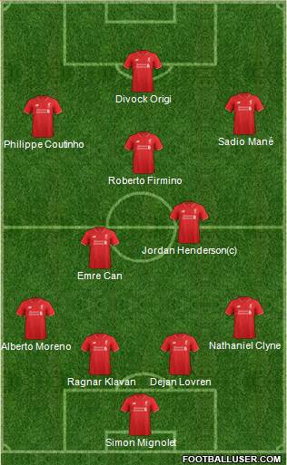 Liverpool Formation 2016