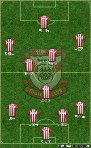 Gwangju Sangmu Bulsajo Formation 2016