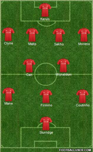 Liverpool Formation 2016