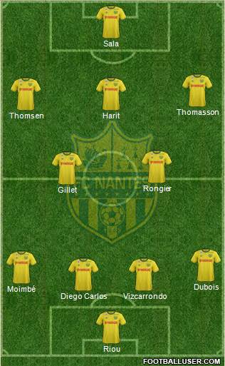 FC Nantes Formation 2016