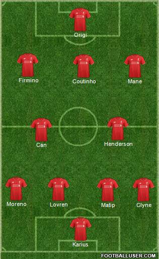 Liverpool Formation 2016