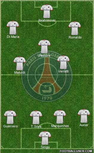 Paris Saint-Germain Formation 2016