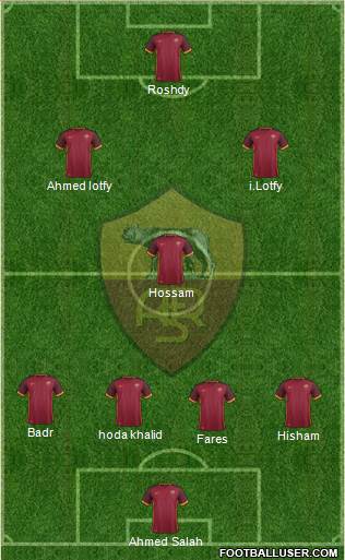 AS Roma Formation 2016
