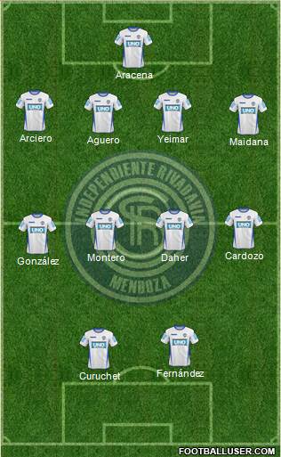 Independiente Rivadavia de Mendoza Formation 2016