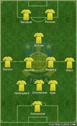 Brøndbyernes Idrætsforening Formation 2016