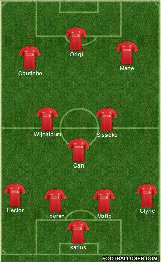 Liverpool Formation 2016