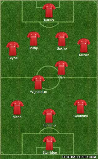 Liverpool Formation 2016