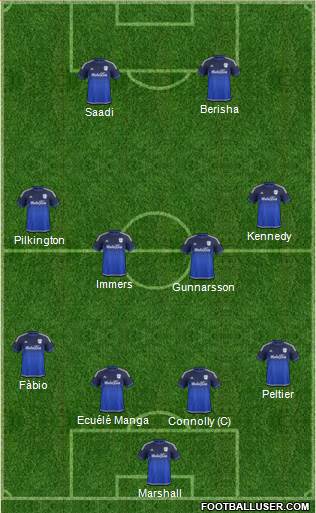 Cardiff City Formation 2016