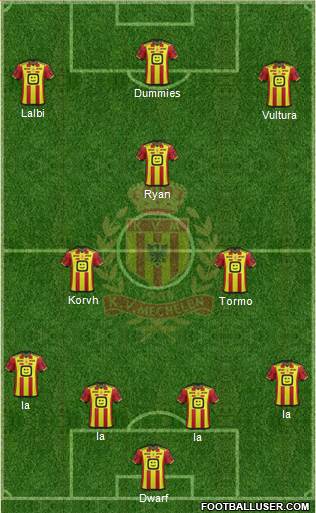 Yellow Red KV Mechelen Formation 2016