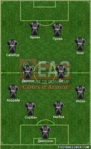 En Avant de Guingamp Formation 2016