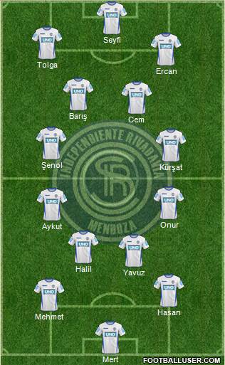 Independiente Rivadavia de Mendoza Formation 2016
