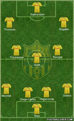 FC Nantes Formation 2016