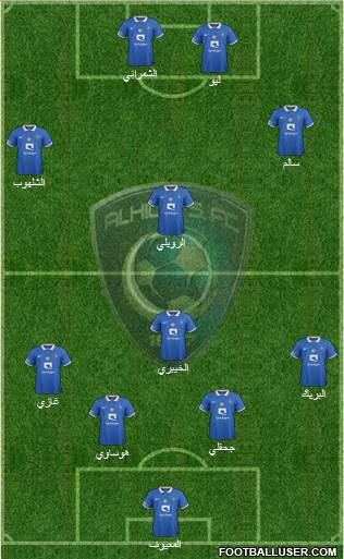 Al-Hilal (KSA) Formation 2016