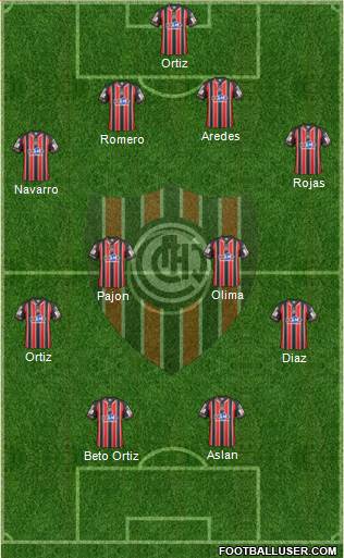 Chacarita Juniors Formation 2016