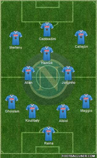 Napoli Formation 2016