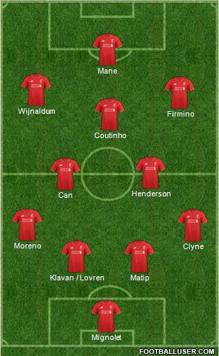 Liverpool Formation 2016