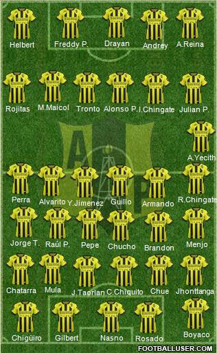 Alianza Petrolera AS Formation 2016