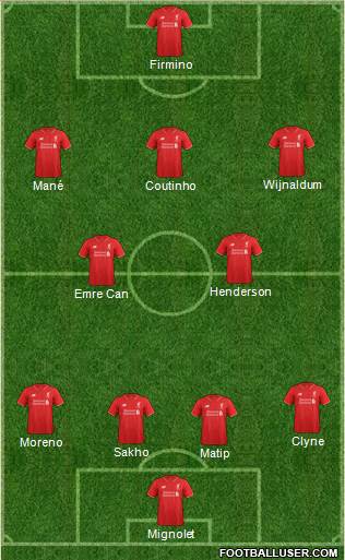 Liverpool Formation 2016