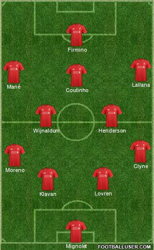Liverpool Formation 2016
