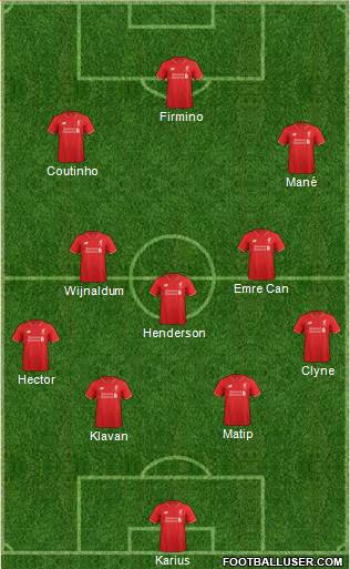 Liverpool Formation 2016