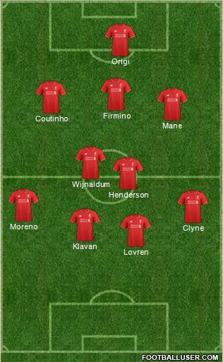 Liverpool Formation 2016
